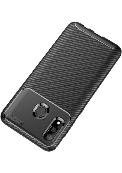 Samsung Galaxy A40 Karbon Görünüm Negro Silikon Kılıf indirimleri