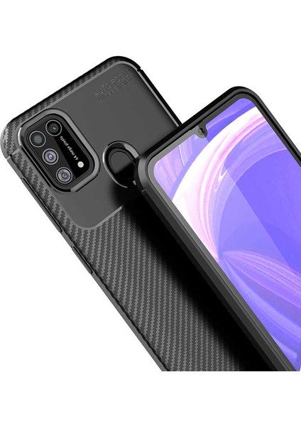 Samsung Galaxy M31 Karbon Görünüm Negro Silikon Kılıf indirimleri