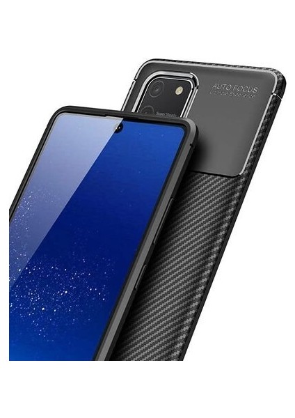 Samsung Galaxy S10 Lite Karbon Görünüm Negro Silikon Kılıf fırsatları