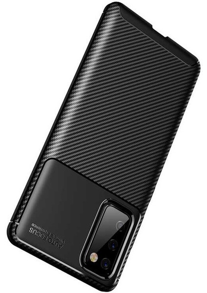 Samsung Galaxy S20 Fe Karbon Görünüm Negro Silikon Kılıf