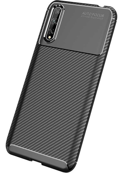 Huawei P Smart S Karbon Görünüm Negro Silikon Kılıf fiyatları