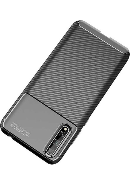 Huawei P Smart S Karbon Görünüm Negro Silikon Kılıf fırsatları