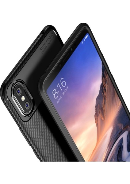 Xiaomi Mi Max 3 Karbon Görünüm Negro Silikon Kılıf fiyatları