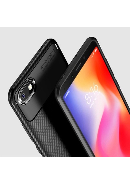 Xiaomi Redmi 6A Karbon Görünüm Negro Silikon Kılıf indirimleri