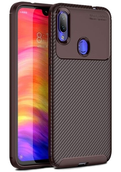 Xiaomi Redmi Note 7 Karbon Görünüm Negro Silikon Kılıf