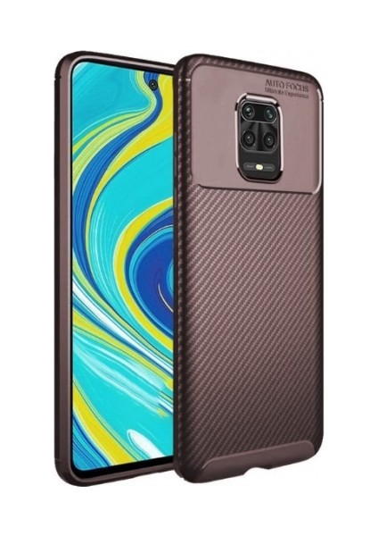 Xiaomi Redmi Note 9s Karbon Görünüm Negro Silikon Kılıf