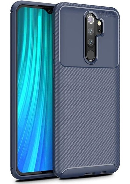 Xiaomi Redmi Note 8 Pro Karbon Görünüm Negro Silikon Kılıf
