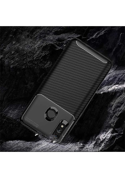 Huawei P Smart 2019 Karbon Görünüm Negro Silikon Kılıf Ekran Koruyucu fiyatları