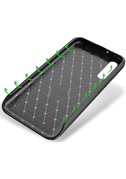 Xiaomi Mi Mix 3 Karbon Görünüm Negro Silikon Kılıf Ekran Koruyucu fırsatları