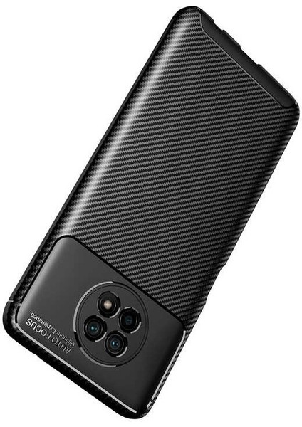 Xiaomi Redmi Note 9 5g Karbon Görünüm Negro Silikon Kılıf Ekran Koruyucu fırsatları