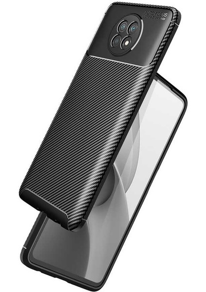 Xiaomi Redmi Note 9 5g Karbon Görünüm Negro Silikon Kılıf Kırılmaz Ekran Koruyucu fiyatları