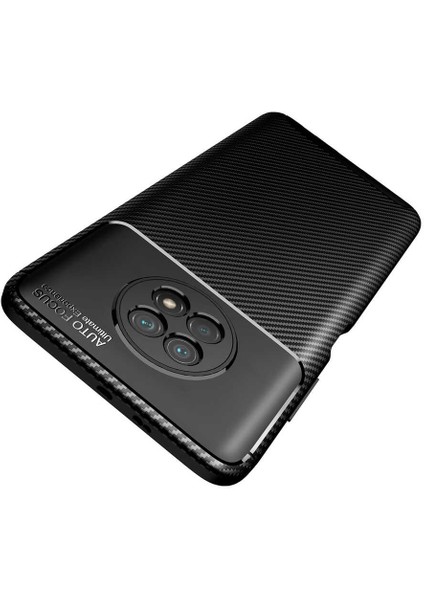 Xiaomi Redmi Note 9 5g Karbon Görünüm Negro Silikon Kılıf Ekran Koruyucu modelleri