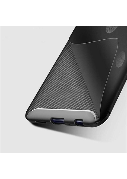 Oppo Reno (CPH1917) Karbon Görünüm Negro Silikon Kılıf Ekran Koruyucu indirimleri