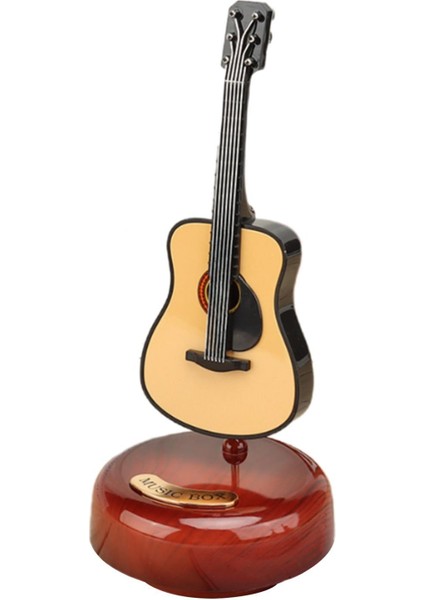 Klasik Enstrüman Müzik Kutuları Oturma Odası Gitar Için Retro Tarzı Müzik Kutusu (Yurt Dışından)