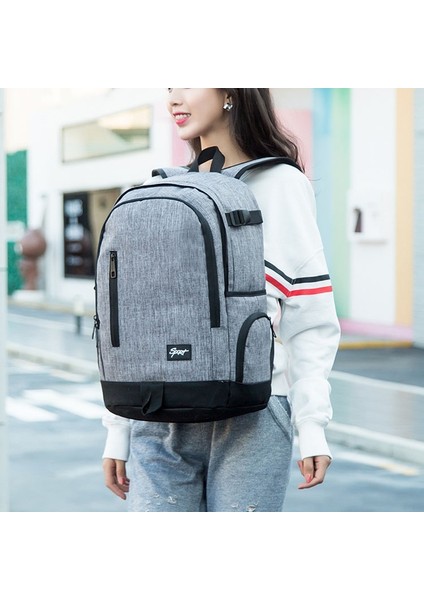 Büyük Kapasiteli Öğrenci Omuz Çantası Kar Tanesi Gri (Yurt Dışından) fırsatları