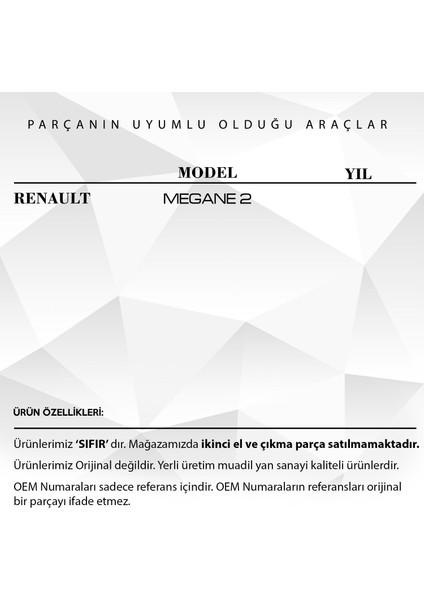 DNC Auto Part Renault Megane 2 Için Airbag Şerit  (Soketli)