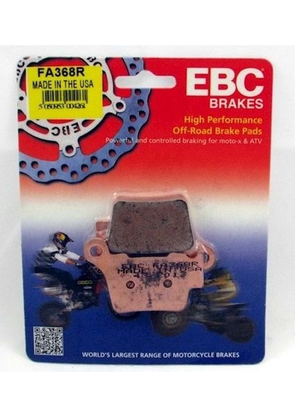 Bmw G 450 x Ebc Sinter Arka Balata
