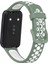 Huawei Band 7/7 Nfc Işık Yeşil+Beyaz Için Nefes Alabilir Silikon Izleme Bandı( Yurt Dışından ) 2