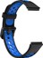 Huawei Band 7/7 Nfc Black+Mavi Için Nefes Alabaş Silikon Saat Band( Yurt Dışından ) 4