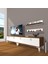 Eko 200T Mdf Gold Tv Ünitesi Tv Sehpası - Ceviz - Beyaz 1