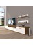 Eko 200R Mdf Tv Ünitesi Tv Sehpası - Ceviz - Beyaz 1