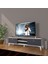 Eko 140 Mdf DVD Gold Tv Ünitesi Tv Sehpası - Beyaz - Antrasit 1