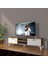 Eko 140 Mdf DVD Silver Tv Ünitesi Tv Sehpası - Ceviz - Beyaz 1