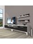 Eko 200R Slm Silver Tv Ünitesi Tv Sehpası - Beyaz - Siyah 1