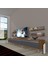 Eko 270R Mdf Krom Ayaklı Tv Ünitesi Tv Sehpası - Ceviz - Antrasit 1
