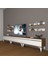 Eko 270R Mdf Silver Tv Ünitesi Tv Sehpası - Ceviz - Beyaz 1