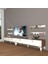 Eko 360R Mdf Gold Tv Ünitesi Tv Sehpası - Ceviz - Beyaz 1