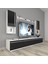 Eko 5200TA Mdf Tv Ünitesi Tv Sehpası - Beyaz - Siyah 1