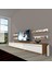 Eko 270R Mdf Tv Ünitesi Tv Sehpası - Ceviz - Beyaz 1
