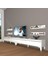 Eko 360R Mdf Silver Tv Ünitesi Tv Sehpası - Parlak Beyaz 1