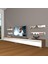 Eko 360R Mdf Tv Ünitesi Tv Sehpası - Ceviz - Beyaz 1