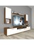 Eko 5220DA Mdf Tv Ünitesi Tv Sehpası - Ceviz - Beyaz 1