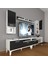 Eko 5220DA Slm Silver Tv Ünitesi Tv Sehpası - Beyaz - Siyah 1