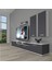 Eko 5220D Mdf Tv Ünitesi Tv Sehpası - Beyaz - Antrasit 1