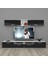 Eko 5220 Slm Tv Ünitesi Tv Sehpası - Beyaz - Siyah 1