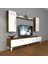 Eko 7 Mdf Std Gold Tv Ünitesi Tv Sehpası - Ceviz - Beyaz 1