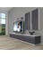 Eko 5220T Mdf Tv Ünitesi Tv Sehpası - Beyaz - Antrasit 1