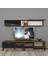 Eko 5220 Slm Silver Tv Ünitesi Tv Sehpası - Ceviz - Siyah 1