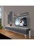 Eko 7 Mdf Std Retro Tv Ünitesi Tv Sehpası - Beyaz - Antrasit 1