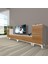 Eko 9200T Mdf Silver Tv Ünitesi Tv Sehpası - Beyaz - Ceviz 1