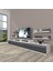 Ekoflex 270R Mdf Tv Ünitesi Tv Sehpası - Beyaz - Antrasit 1