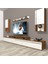 Ekoflex 270TA Mdf Tv Ünitesi Tv Sehpası - Ceviz - Beyaz 1
