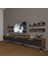 Ekoflex 270R Slm Silver Tv Ünitesi Tv Sehpası - Ceviz - Siyah 1