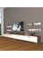 Ekoflex 360R Slm Tv Ünitesi Tv Sehpası - Ceviz - Beyaz 1