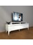 Ekoflex 4 Mdf Silver Tv Ünitesi Tv Sehpası - Parlak Beyaz 1