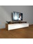 Ekoflex 4 Mdf Tv Ünitesi Tv Sehpası - Ceviz - Beyaz 1